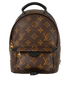 Mini Palm Springs Backpack, £1,200, Handbags, Brown, Canvas, Front view